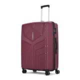 Aristocrat Large Prime Check-in 75 cm 8 Wheels Trolley Bags for Travel Hard Case Luggage, Lightweight Bag & Combination Lock (Red) | 3-Year Warranty