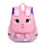 Storite Small Cute Toddler Backpack for Boys & Girls (2–6 Years) 5L | Lightweight Sturdy Kids Bag | Perfect for Preschool & Nursery School (Pink- 21x10x26 Cm)