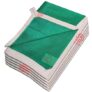 BENAVJI High Density Multipurpose Niwar Shade Net Green Sun Shade Sail Square Canopy for Balcony & Garden 75% Protection from Sun & UV Rays 5X10 FEET