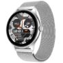 Fire-Boltt Ace Luxury Phoenix AMOLED Stainless Steel Smart Watch 36.32mm (1.43 inch), 700 NITS Brightness, Stainless Steel Rotating Crown, Multipe Sports Modes & 360 Health (Silver)