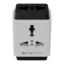Zebronics 3 Pin Multiplug Travel Adapter With Universal Socket | 1440 Watts | 6 Amps | Compact & Durable Converter Plug for Travel, Home & Office Use (Power Plug 31)