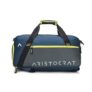 Aristocrat Power Polyester 52cm Gym Duffle Bag for Men and Women with Multiple Pockets and Separate Shoe Compartment for Travel, Sports and Workouts (Blue)