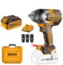 Ingco 20V 850NM Lithium-ion Impact Wrench, CIWLI2085