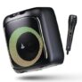 Boat Partypal 185 Speaker with 50 W Signature Sound, Up to 6 hrs Playtime, TWS Mode, Bluetooth v5.0, AUX Port, & USB Type-C Port(Midnight Black)