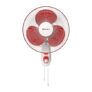 Bajaj Frore Neo 400 MM Wall Mount Fan | Wall Fan For Kitchen & Home | Smooth Oscillation | 100% Copper Motor | High Air Delivery | 3-Speed Control | Rust Free | 2-Yrs Warranty 【Red】