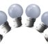 Philips Multi – Wattage LED Bulb | 2 Wattages (9w, 0.5w) In 1 LED Bulb | Colour : Crystal White, Pack Of 8