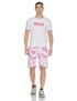 Amazon Brand – INKAST Denim Co. Men’s Regular Printed T-Shirt/Shorts Set, Medium,Off Wht,Vibe&Pink