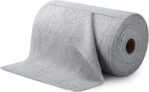 Microfibre Cleaning Cloth Roll, 25 x 25 cm, Grey, Multipurporse Cleaning Uses Pack of 20, Quick Tear-Away Design