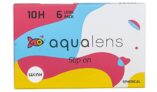 Aqualens 10H Monthly Disposable Contact Lenses – (6 Lens/Box) (-4.00)