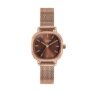 Sonata Poze 9 with Quartz Analog Brown Dial IPG Strap Watch for Women – SP80024WM02W