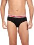 Pepe Jeans Innerwear Men’s Cotton Brief (Pack of 2) (CLB03-02_Black_Black_90-95_Black_95 CM)