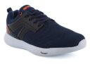 SPARX Mens Sm-500 Navy Blue Neon Orange Running Shoe – 9 UK (SM-500)