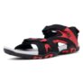 SPARX mens Ss-453 Black Red Sandal – 8 UK (SS-453)