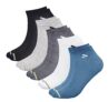 Sjeware Men Ankle Length Polyester Socks (Pack of 5) (SJ9878 Multicolour)