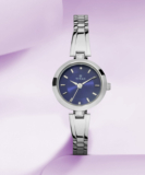 Titan NP2598SM04 Titan Karishma Blue Dial Silver Stainless Steel Strap Analog Watch  – For Women