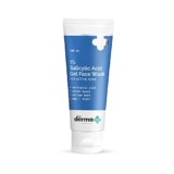 The Derma Co 1% Salicylic Acid Gel Face Wash with Salicylic Acid & Witch Hazel for Active Acne – 100 ml