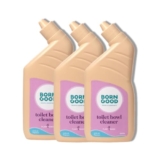 Born Good Natural Toilet Bowl Cleaner | 500mlx3 | Arctic Air Fragrance | No Toxic Fumes | Elimimates Yellow Stains Limescale & Germs | Plant-Based, Biodegradable, Non-Toxic, Eco-Friendly, Organic