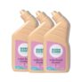 Born Good Natural Toilet Bowl Cleaner | 500mlx3 | Arctic Air Fragrance | No Toxic Fumes | Elimimates Yellow Stains Limescale & Germs | Plant-Based, Biodegradable, Non-Toxic, Eco-Friendly, Organic