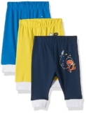 Amazon Brand – Jam & Honey Baby Boys & Girls Printed Joggers || 100% Soft & Pure Cotton || Comfortable & Durable Knitted || Lightweight Unisex Joggers (Pack of 3 & 5) Multicolour