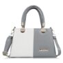 Gold Rose Women’s Elegant Color Block Handbag – Stylish Top Handle Purse for Office, Party & Daily Use | Premium Structured Ladies Hand Bag