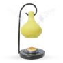 Pure Source India Ceramic Hanging Yellow Burner for Soothing Aromas with 1 Tealight