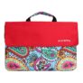 Protecta Charlie 13 Inch Stylish Laptop Bag for Women & Men, Ideal as Office Hand Bag or as Sling Bag Compatible with 13″ MacBook Air M1 A2337 and MacBook Pro A2338 – (Attractive Indian Print)