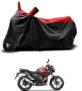 Vstargallery TVS Raider 125 New BS6 Bike Cover with Water-Resistant and Dust-Proof Premium Polyester Fabric (RED Stripe)