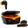 TRIGGR Kraken X1 Plus with Dual Pairing, Battery Display, Quad ENC, 70H Battery, v5.3 Bluetooth (Black Inferno, True Wireless)