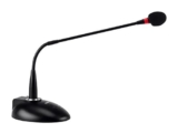 Monoprice Commercial Audio Desktop Paging Microphone with On/Off Button (NO Logo)