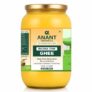 Anant Organics Bilona Cow Hand Churned Vedic Method A2 Cow Milk Ghee Glass Bottle 1L