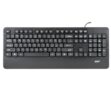 acer OfficeKey Wired Keyboard with Palm Rest | Plug & Play USB 2.0 | Co-Pilot Shortcut Key | Rupee ₹ Symbol | 10M Keystroke Life | 104 Chiclet Keys | Windows & Mac Compatible – Black