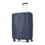 Aristocrat Large Polypropylene Airpro Spinner Check-in 75 Cm() 8 Wheels Trolley Bags for Travel Hard Case Luggage, Lightweight Bag with Combination Lock & Robust Trolley with 3 Years Warranty (Blue)