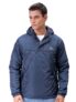 The Indian Garage Co Men Navy Blue Slim Fit Solid Jacket (Navy Blue_XXL)