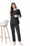 Ichaa Women’s Printed Cotton Night Wear Top and Bottom Night Suit Set