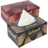 Softouch Face Tissue Paper – 2 Ply, 200 Pulls per Box | Pack of 2 | Ultra Soft, Gentle & Skin-Friendly | 100% Virgin Pulp Facial Tissues for Daily Use, Makeup & Travel