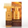 Indulekha Bringha Ayurvedic Hair Oil 100 ml|| Hair Fall Control and Hair Growth with Bringharaj & Coconut Oil – Comb Applicator Bottle for Men & Women