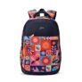 Gear Florentine 19″/24L Large Water Resistant School Bag/Casual Backpack/Daypack/Laptop Bag for Boys/Girls (Blue – Pink)