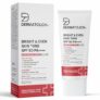 DERMATOUCH Bright & Even Skin Tone SPF 50 PA++++ Sunscreen Gel Cream For Tanning, Uneven Skin Tone & Sun Protection | Suitable For Dry to Oily & Mildly Sensitive Skin | 30g