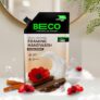 Beco Moisturising Foaming Handwash-Mahogany Teakwood | Refill Pack – 700 ml | 8-hr moisture lock | Natural, Paraben free, Chemical Free | Kills 99.9% germs, Safe for all Skin types