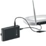 Portronics Power Plus II Mini UPS for 12V-3A WiFi Router Broadband Modem, Backup Upto 4 Hours, Current Surge Protection, UPS Power Backup for WiFi Router Modem During Power Cuts (Black)