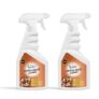 Amazon Brand – Presto! Copper & Brass Cleaner Spray | 1 L (500 Ml x Pack of 2) | For Fixtures, Utensils, Artifacts & Jewellery