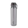 MILTON Aston 700 BPA & BPS-Free Water Bottle 700 ml| Food-Grade Plastic | One-Click Open | Leak-Proof | Sip & Gulp Lid I Ideal for Office, School, College, Gym, Grey