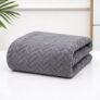 Cortina Towels for Bath (70 x 140 cm) – 380 GSM Microfiber Bath Towels, Ultra Soft, Highly Absorbent & Quick Dry for Gym, Beach & Bathroom Towels for Men, Women & Kids Color : Grey