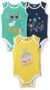Amazon Brand – Jam & Honey Baby Boys & Girls Romper | New Born Baby Clothes | Label Free Comfort | 100% Cotton Baby Rompers | Onesies for Babies (Pack of 3)