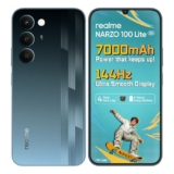 realme narzo 100 Lite 5G (Thunder Black,6GB+128GB) | 7000mAh Titan Battery | 4 Years, Zero Lag | 144 Hz Ultra Smooth Display | 6 nm Octa-core 5G Chipset | Color Pop Design | VC Cooling