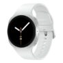 Samsung Galaxy Watch8 (44mm, Bluetooth, Silver) with 3nm Processor | Dual GPS | Sapphire Glass & Armor Aluminum | 5ATM & IP68 | BP, ECG, IHRN & Vascular Load Monitoring | Anti-oxidant Index