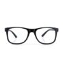Intellilens | Zero Power Blue Cut Computer Glasses | Anti Glare, Lightweight & Blocks Harmful Rays | UV Protection Specs | For Men & Women | Black | Navigator| Medium