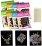 Royals Kids Birthday Return Gift Pack of 6 Activity & Drawing Scratch Books for Children