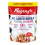 Bagrry’s No Added Sugar Muesli with Fruits, Nuts & Seeds – 700g | High Fibre & Protein | 0% Added Sugar, No Corn Flakes | Whole Grain Breakfast Cereal with Almonds, Raisins, Pumpkin Seeds & Berries | No Sugar infused Berries | Supports Weight Management & Heart Health