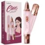 Lifelong Clare 6-in-1 Sensitive Mini Facial Hair Remover For Women Beauty Accessories | Facial Hair Removal Painless Machine For Woman | UpperLips, Face, Eyebrow, Ear Trimmer | Rechargeable | 120Min